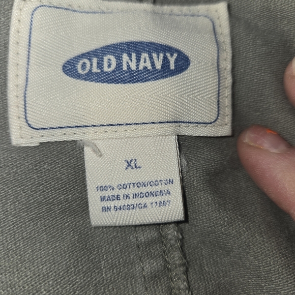 Women's Green Military Style Utility Jacket Old Navy Size XL Y2K - Picture 8 of 10